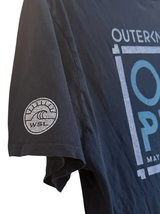 Outerknown Pro Surf Fiji Graphic Tee m - Picture 4 of 5